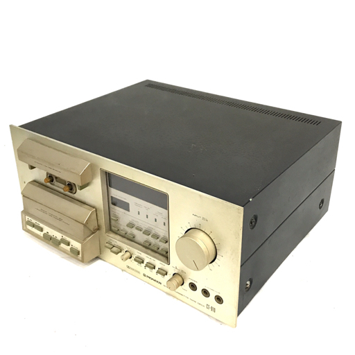 Pioneer CT-910 カセットデッキ カセットプレーヤー 通電確認済み オーディオ機器_画像1