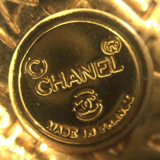 シャネル ココマーク ヴィンテージ チェーン ベルト レディース ファッション小物 ゴールドカラー CHANEL QR044-130_画像10