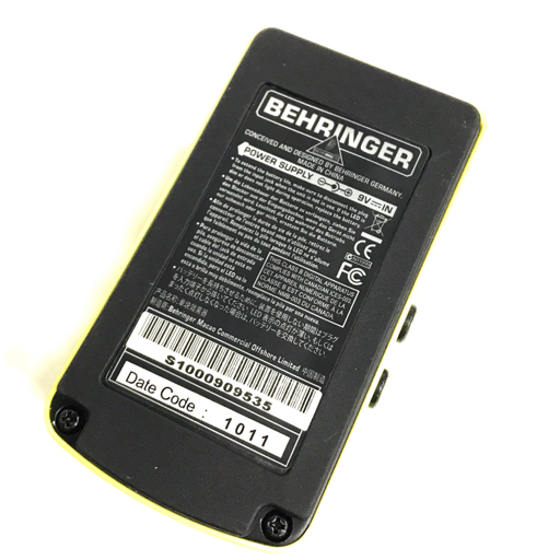 1円 BEHRINGER UT100 NR100 DD100 BO100 UP100 FL600 DW400 TO800 YF100 エフェクター セット ベリンガーの画像5