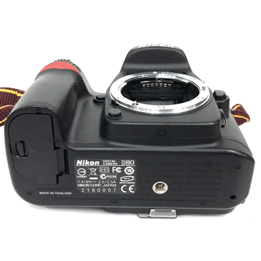Nikon D80 AF-S NIKKOR 18-200mm 1:3.5-5.6 G ED デジタル一眼レフ デジタルカメラ 光学機器 QR043-350