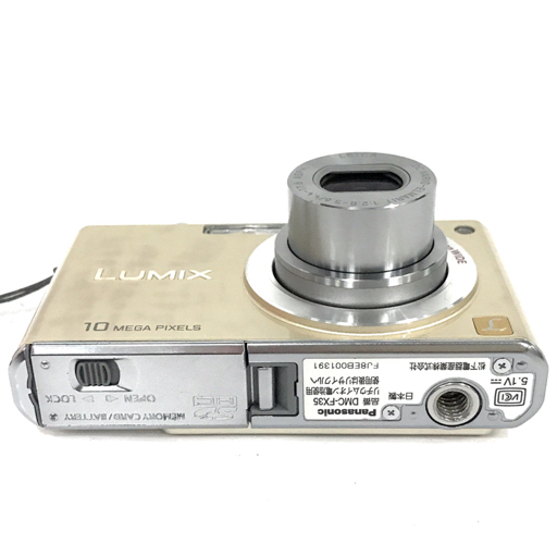 Panasonic DMC-FX35 LUMIX 1:2.8-5.6 4.4-17.6 コンパクトデジタルカメラ 光学機器 QR044-388の画像5