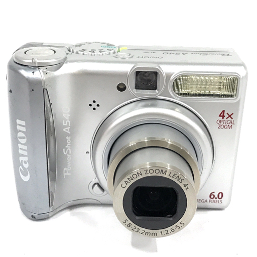 Canon Power Shot A540 5.8-23.2mm 1:2.6-5.5. コンパクトデジタルカメラ 光学機器 QR044-249の画像2