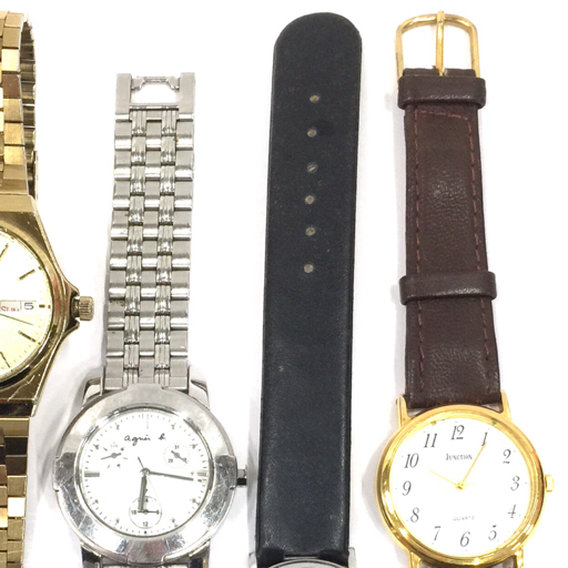 パオラ ジャンクション アニエスベー セイコー シチズン カシオ 腕時計 未稼働品 ファッション小物 計6点 セットの画像3
