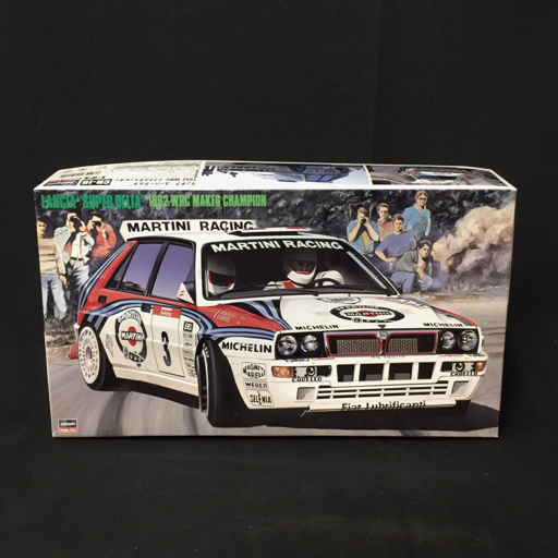 1円 未組立 ハセガワ ランチア スーパーデルタ 1992WRC メイクスチャンピオン 他 プラモデル まとめ セットの画像2