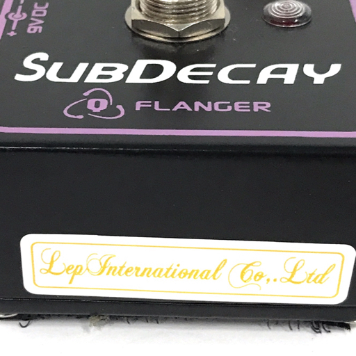 1円 Subdecay Starlight Quantum Flanger エフェクター 音響 オーディオ 機器 通電動作確認済の画像6