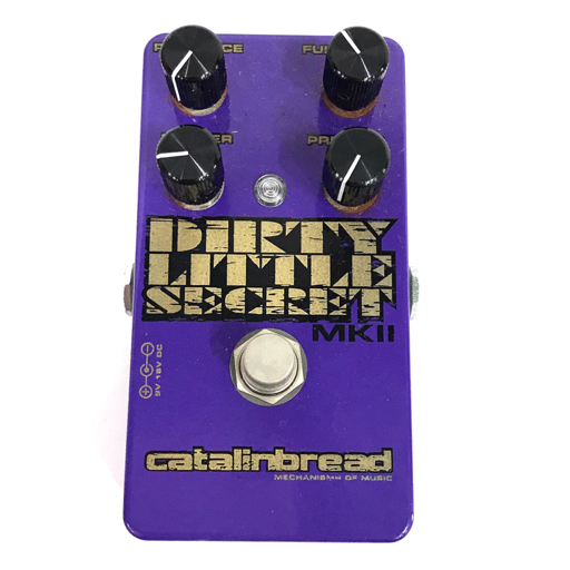 1円 CATALINBREAD DIRTY LITTLE SECRET MKII エフェクター 音響 オーディオ 機器 通電動作確認済_画像2