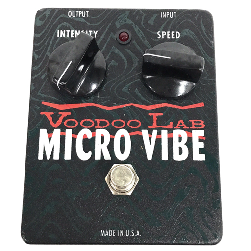 1円 VOODOO LAB MICRO VIBE エフェクター 音響 オーディオ 機器 通電動作確認済の画像2