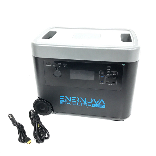 1円 Enernova ポータブル電源 ETA Ultra 2160Wh/AC(定格2000W サージ4000W パワーリフティング機能 2500W)の画像1