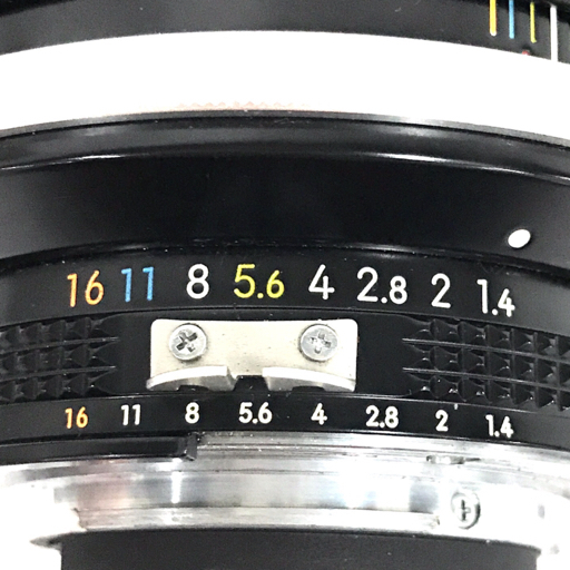 Nikon NIKKOR 85mm 1:1.4 一眼 マニュアルフォーカス カメラ レンズ 光学機器の画像3
