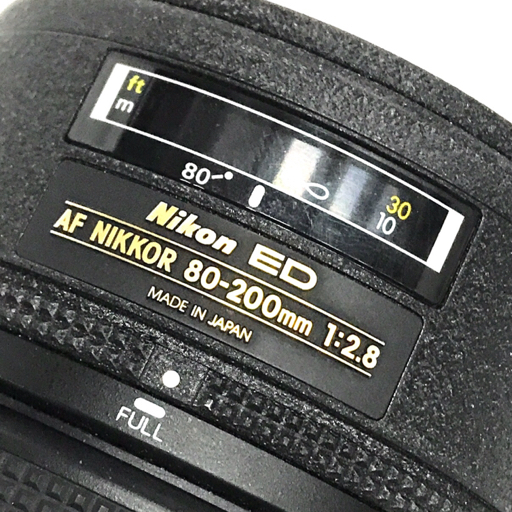 1円 Nikon ED AF NIKKOR 80-200mm 1:2.8 一眼 オートフォーカス カメラ レンズ 光学機器の画像7