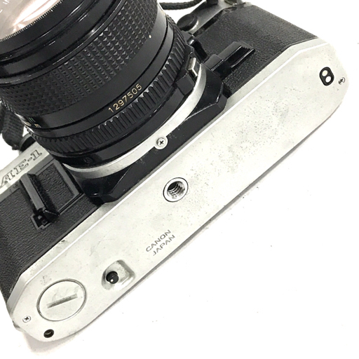 1円 Canon AE-1 FD 50mm 1:1.4 一眼レフ マニュアルフォーカス フィルムカメラ 光学機器の画像5
