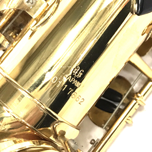 ヤナギサワ アルトサックス A-500 管楽器 吹奏楽器 保証書 ハードケース付 YANAGISAWA QR043-359の画像6
