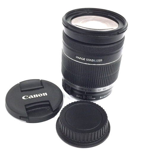 1円 CANON EF-S 18-200mm 1:3.5-5.6 カメラレンズ EFマウント オートフォーカス C061253-2の画像1