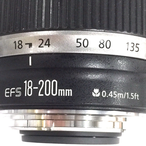 1円 CANON EF-S 18-200mm 1:3.5-5.6 カメラレンズ EFマウント オートフォーカス C061253-2_画像4