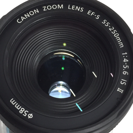 CANON EF-S 55-250mm 1:4-5.6 IS II カメラレンズ EFマウント オートフォーカスの画像6