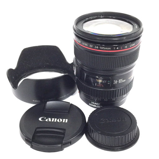 1円 Canon EF 24-105mm F4 L IS USM カメラレンズ EFマウント オートフォーカス C142254の画像1
