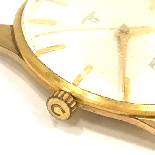 セイコー スカイライナー 手巻き 機械式 腕時計 シルバーカラー文字盤 アンティーク J15014 稼働品 SEIKO SKYLINER_画像3