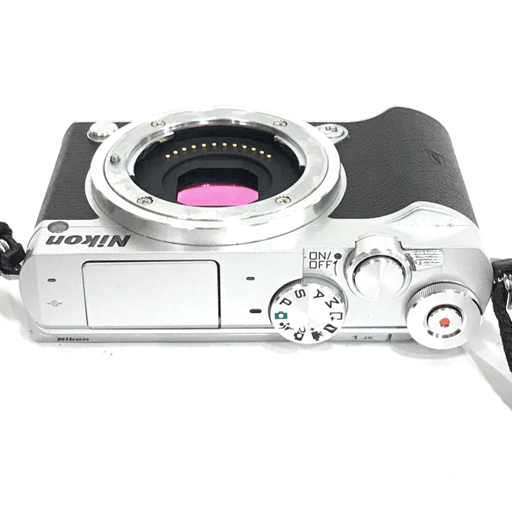 1円 Nikon 1 J5 1 NIKKOR 10-30mm 1:3.5-5.6 VR 18.5mm 1:1.8 含む ミラーレス一眼 カメラ レンズ C150921の画像4