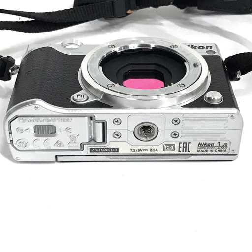 1円 Nikon 1 J5 1 NIKKOR 10-30mm 1:3.5-5.6 VR 18.5mm 1:1.8 含む ミラーレス一眼 カメラ レンズ C150921の画像5