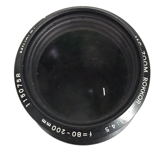 MINOLTA X-1 MC ROKKOR-PG 1:1.2 58mm 含む 一眼レフ フィルムカメラ マニュアルフォーカス セットの画像8