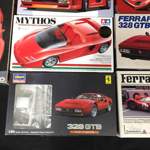 タミヤ 1/24 フェラーリ テスタロッサ ハセガワ 328 GTB フジミ 512S ショートテール 等 プラモデル 未組立 まとめの画像6