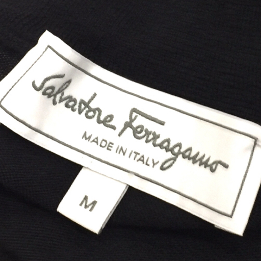 フェラガモ サイズM Vネック ウール ニット キリカエ セーター メンズ マルチカラー セーター SalvatoreFerragamoの画像6