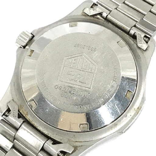 タグホイヤー デイト 自動巻 オートマチック 腕時計 200M 669.206F メンズ 純正ブレス ファッション小物 TAG HEUERの画像3