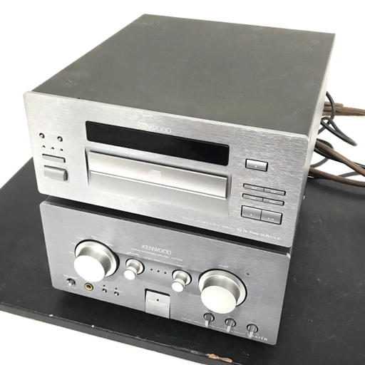 KENWOOD KAF-7002 DPF-7002 アンプ CDプレーヤー 通電確認済み オーディオ機器の画像1