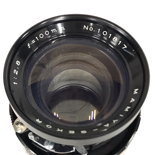 1円 MAMIYA MAMIYA-SEKOR 1:2.8 100mm カメラレンズ 中判カメラ用 マニュアルフォーカス C121451-2の画像2