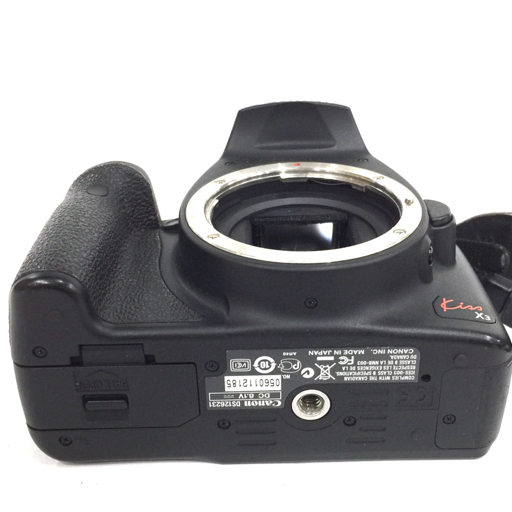 1円 CANON EOS Kiss X3 EF-S 18-55mm 1:3.5-5.6 IS 55-250mm 1:4-5.6 IS 等 デジタル一眼レフ カメラ セット C081253の画像5