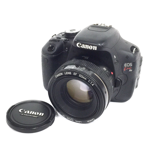 1円 CANON EOS Kiss X5 EF 50mm 1:1.4 デジタル一眼レフ デジタルカメラ L261819_画像1