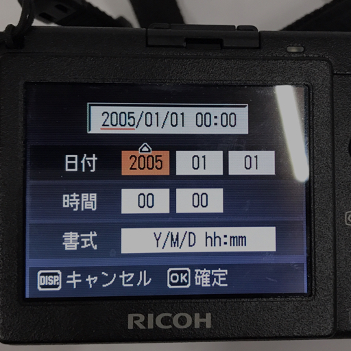 RICOH GR DIGITAL f=5.9mm 1:2.4 コンパクトデジタルカメラ ブラック 動作確認済 付属品完備_画像5