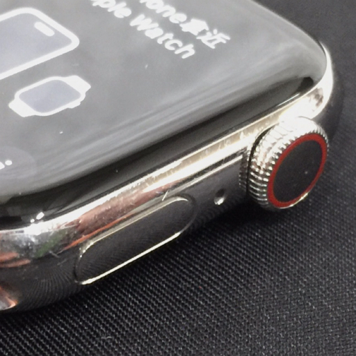 1円 Apple Watch Hermes Series7 41mm GPS+Cellularモデル MKLY3J/A A2476 シルバー スマートウォッチ 本体の画像4