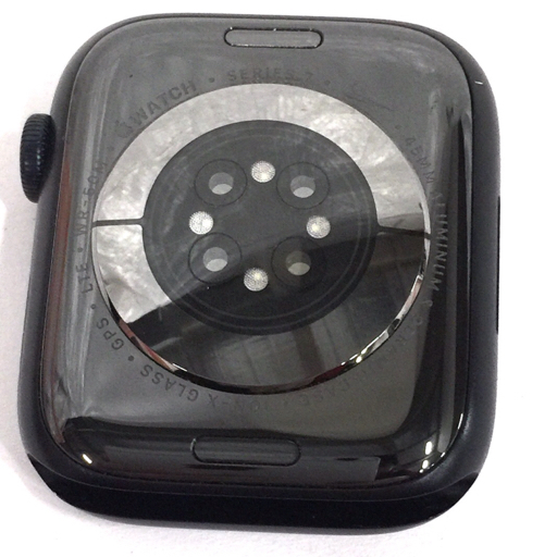 1円 Apple Watch Nike Series7 45mm GPS+Cellularモデル MKL53J/A A2478 ミッドナイト スマートウォッチの画像3