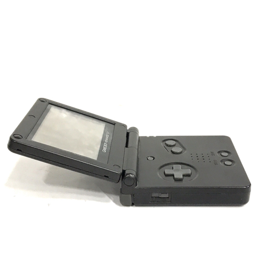 Nintendo AGS-001 ゲームボーイアドバンスSP 本体 オニキスブラック ゲーム機 通電確認済みの画像3