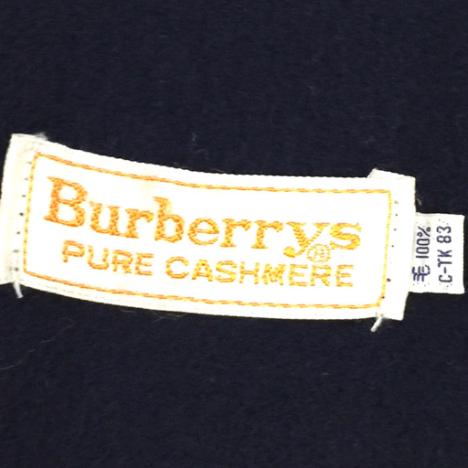 バーバリーズ ウール マフラー ブルー レッド 2点 セット レディース BURBERRY’S 服飾小物の画像3