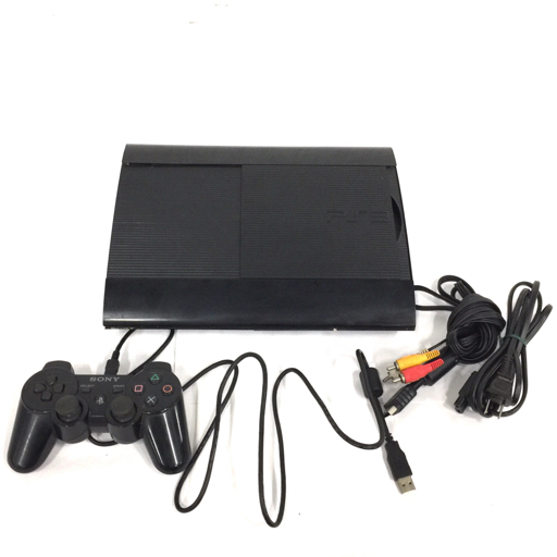 1 jpy SONY CECH-4000B PS3 PlayStation 3 body 250GB charcoal black operation verification settled 