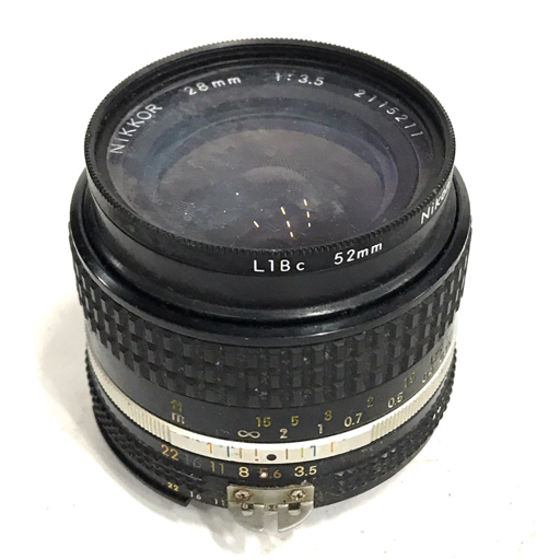 Nikon FM2 NIKKOR 28mm 1:3.5 一眼レフ フィルムカメラ マニュアルフォーカスの画像8