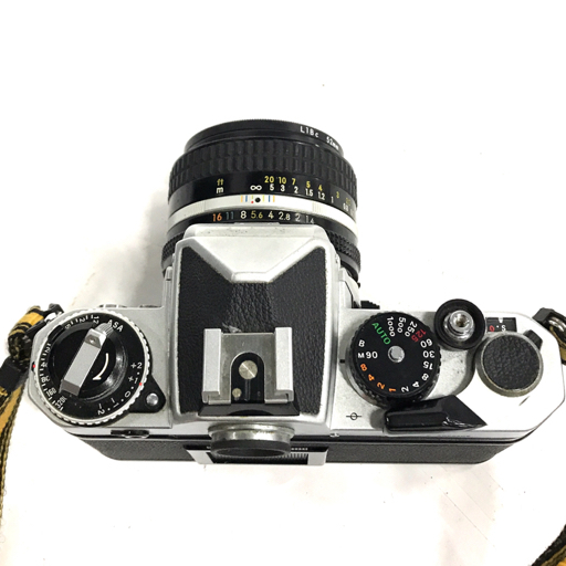 Nikon FE Ai-s NIKKOR 50mm 1:1.4 一眼レフフィルムカメラ レンズ マニュアルフォーカス QX044-9の画像6