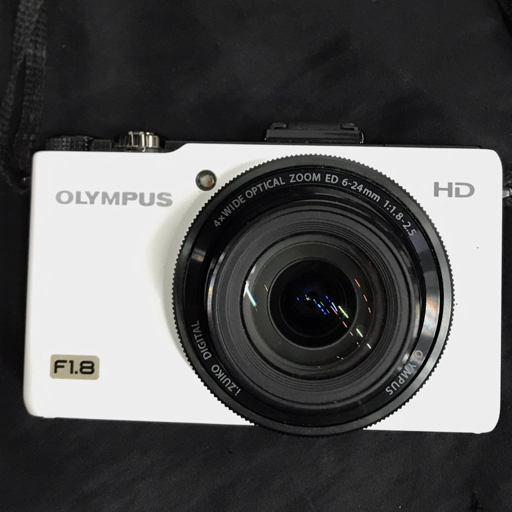 1円 OLYMPUS XZ-1 6-24mm 1:1.8-2.5 コンパクトデジタルカメラ 通電確認済み C112225の画像2