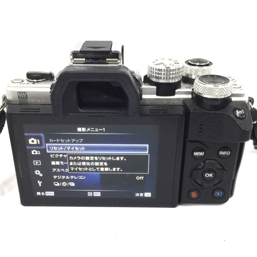 1円 OLYMPUS OM-D E-M10II M.ZUIKO DIGITAL 14-42mm 1:3.5-5.6 含む ミラーレス一眼 デジタルカメラ L301527