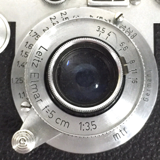 LEICA D.R.P. Leitz Elmar 5cm 1:3.5 Nr.540706 レンジファインダー フィルムカメラ マニュアルフォーカスの画像9