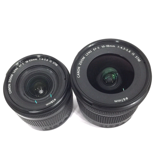 CANON EOS Kiss X9 EF-S 18-55mm 1:4-5.6 IS STM 10-18mm 1:4.5-5.6 IS STM デジタル一眼レフ カメラ レンズの画像9