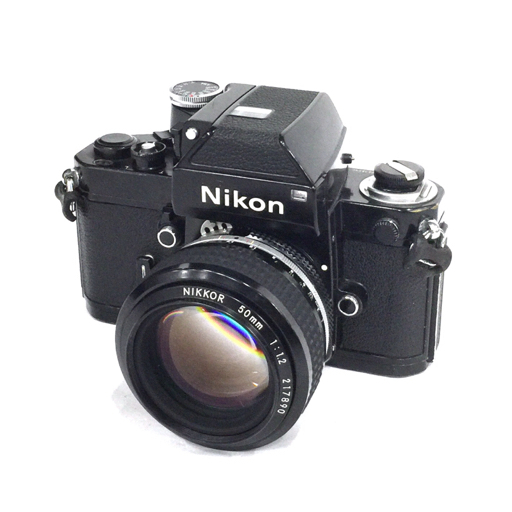 1円 Nikon F2 NIKKOR 50mm 1:1.2 一眼レフ フィルムカメラ マニュアルフォーカス C281254-1