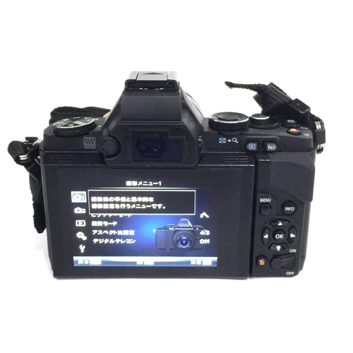 1円 OLYMPUS OM-D E-M5 M.ZUIKO DIGITAL 12-50mm 1:3.5-6.3 14-150mm 1:4-5.6 ミラーレス一眼 デジタルカメラ L101533