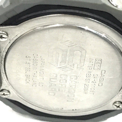 カシオ G-SHOCK GA-2110ET クォーツ メンズ腕時計 純正ラバーベルト ケース付 CASIOの画像2