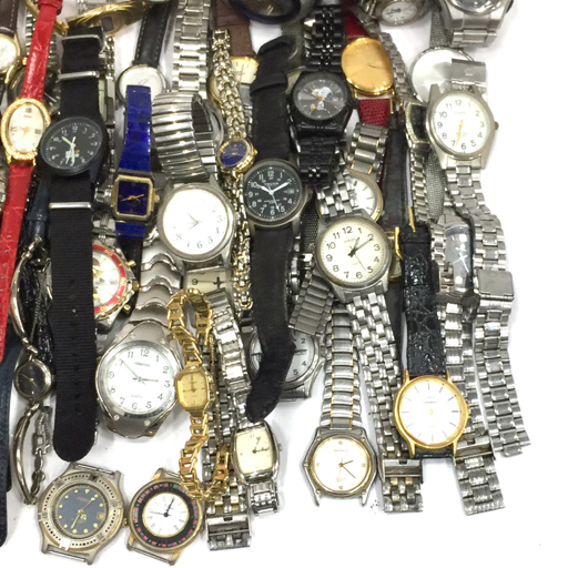 カシオ ラウンド クォーツ メンズ腕時計 他 シチズン ラウンドクォーツ レディース腕時計 等 多数まとめセットの画像4