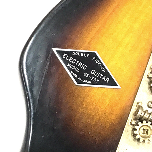 ゼンオン ES-70T エレキギター ビザール ジャパンビンテージ 弦楽器 ZENON QR043-245の画像8