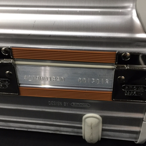 1円 リモワ ルフトハンザ ボーイング 747-8 約28L キャリーバッグ キャリーケース シルバー RIMOWAの画像5