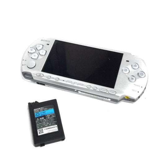 SONY PSP-3000 PlayStation Portable PSP 本体 ゲーム機 本体 通電動作確認済 QR033-108の画像1